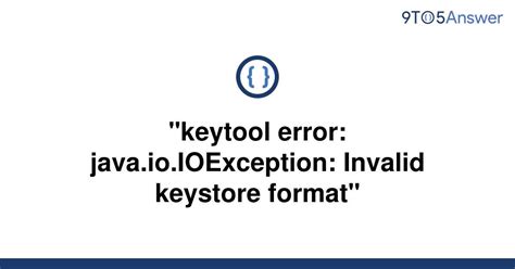 Solved Keytool Error Java Io Ioexception Invalid To Answer Hot