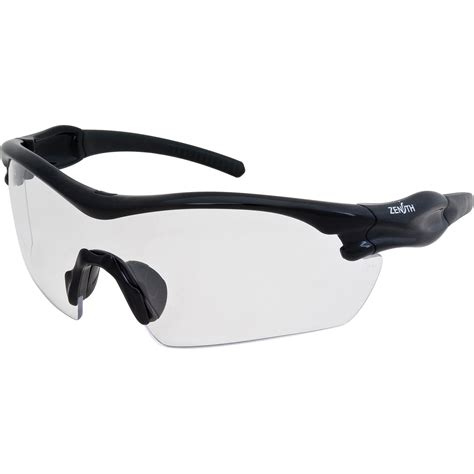 Zenith Safety Products Z1200 Series Safety Glasses Clear Lens Anti Scratch Coating Csa Z94 3