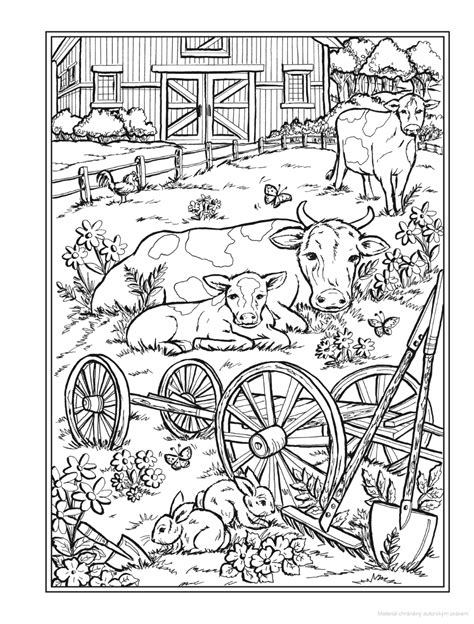 Creative Haven Country Farm Scenes Coloring Book Cute Coloring Pages