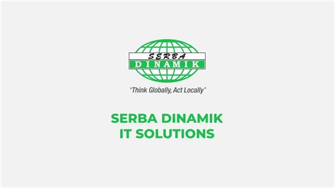 Serba Dinamik It Solutions Sdn Bhd Youtube