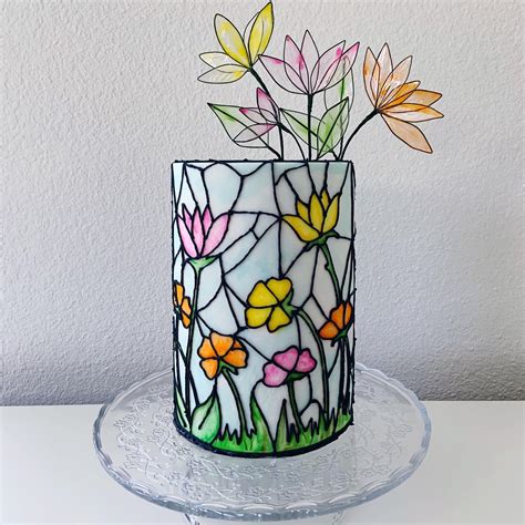 Stained Glass Cake Rbaking