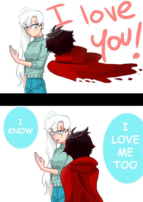 Rwby Comic 13 Loving The Ice Queen White Rose Comic Ruby Rose Weiss Schnee Ruby X Weiss