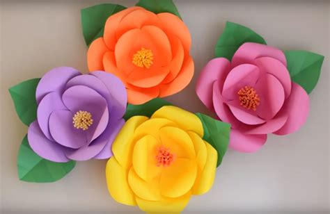 Ver ms ideas sobre manualidades moldes paso a paso. Flores gigantes de papel paso a paso - Todo Bonito