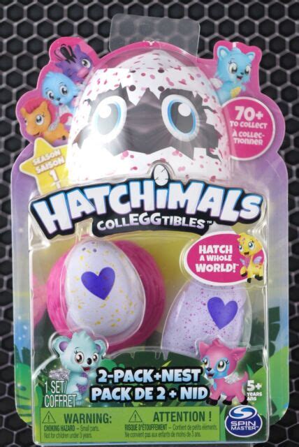 Hatchimals Colleggtibles Season 1 2 Pack Nest Ebay