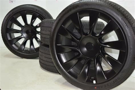 20” Tesla Model Y Induction Factory Oem Original Wheels Rims Tires