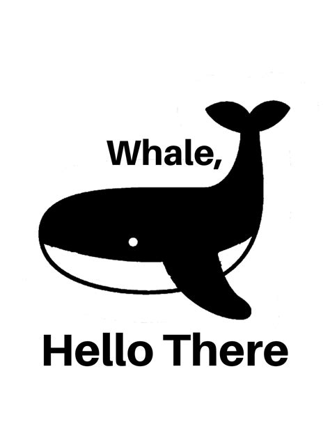Whale Hello There Firefly Craft