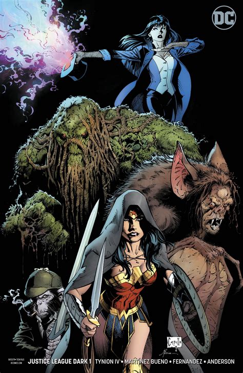 Justice League Dark 1 Variant Cover Fresh Comics