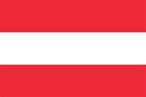 Flagge Und Wappen Von Österreich