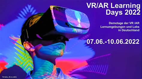 Ar Vr Apps And Xr Labs Vrar Learning Days 2022 In Der Praxis