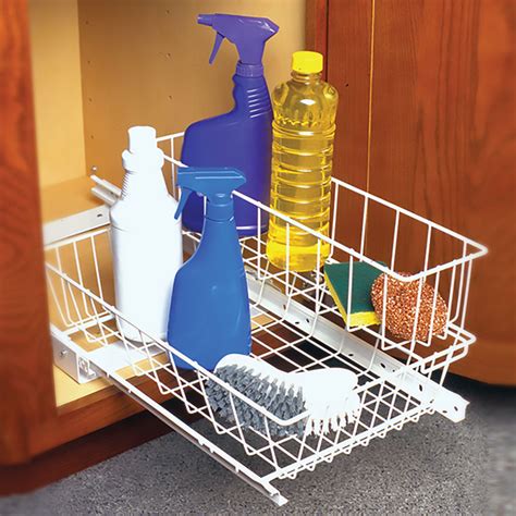 Under Sink Storage Basket Cabinetworks Group