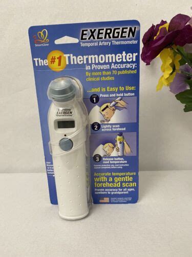 Exergen Temporal Scan Forehead Artery Thermometer Tat 2000c Scanner ºf