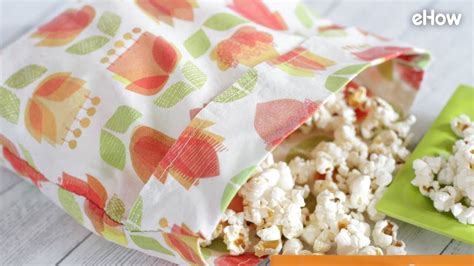 Diy Reusable Microwave Popcorn Bag Youtube