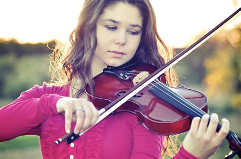 Beautiful And Talented Violin Talent Music Instruments Pictures