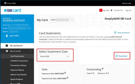 How to create syndicate bank atm green pin ? SBI Credit Card Statement Download Online and Offline ...