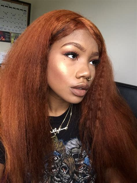 Pin By Kai On Style Is Everything Natural Hair Styles Hair Color Auburn Ginger Hair Color