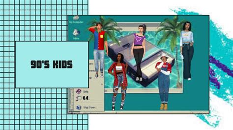 Sims 4 Cas 90s Kids Cc Links Youtube