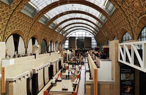 Incredible Interior Of Converted Train Station Orsay Museum Paris