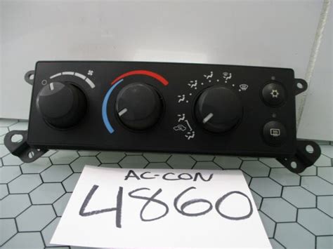 08 09 10 11 Dodge Dakota Ac And Heater Control Used Stock 4860 Ac Ebay
