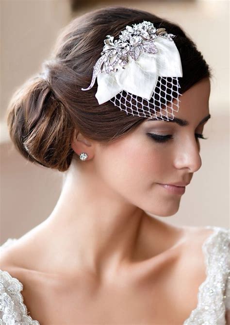 20 Wedding Hairstyles With Headpiece Ideas Wohh Wedding