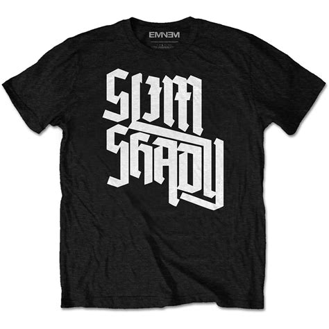 Eminem Slim Shady Slant T Shirt