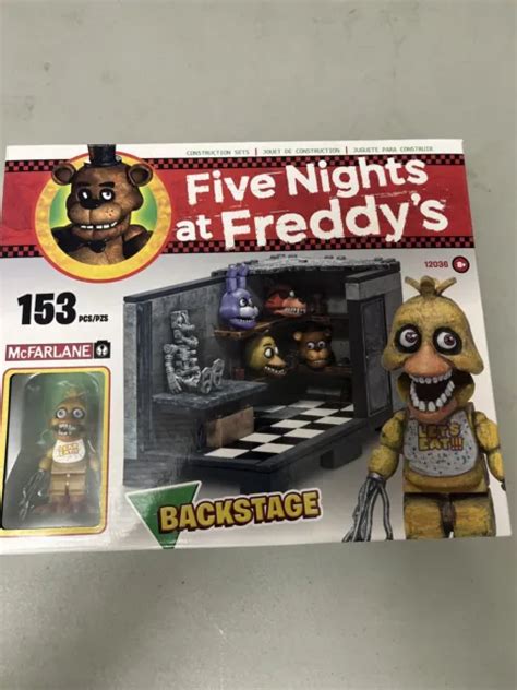 Mcfarlane Toys Five Nights At Freddys Backstage Set Classic Edition