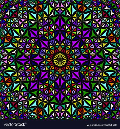 colorful repeating kaleidoscope pattern background