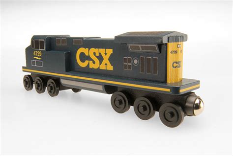 Csx C 44 Diesel Engine The Whittle Shortline Railroad Wooden Toy Trains