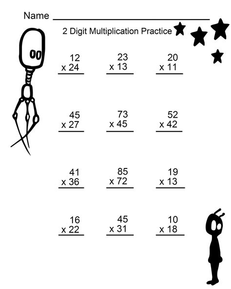 At first your kids might not exactly appreciate being given added homework, however the pros they may gain from honing the saw and rehearsing their… 2 Digit By Multiplication Worksheets Pdf Awesome Fourthade Math Picture Kids 4th - Linear ...