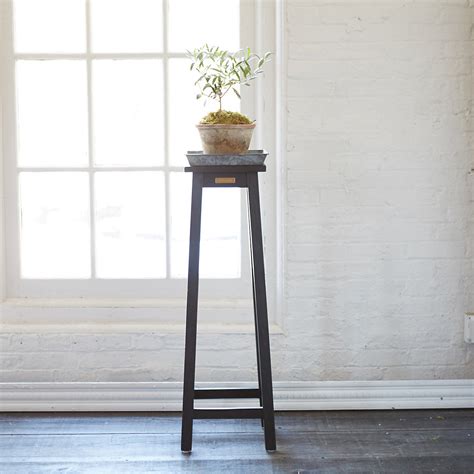 Protected Teak Plant Stand, Tall | Terrain