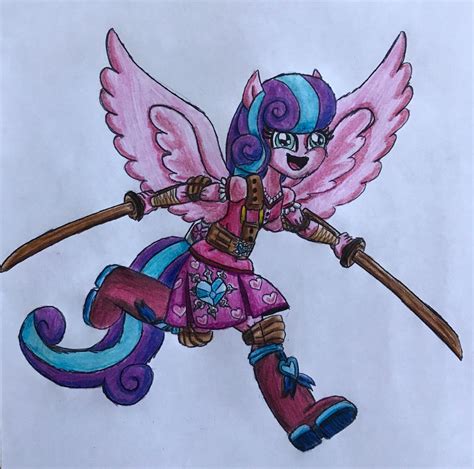 Equestria Ninjas Flurryheart By Bozzerkazooers On Deviantart