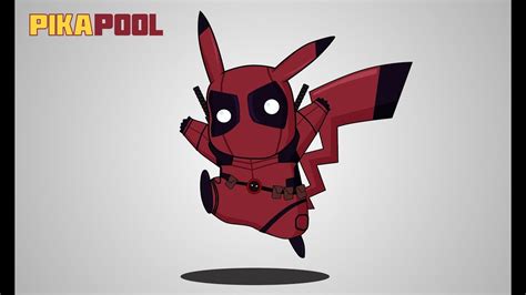 How To Draw Vector Pikapool Using Corel Draw Pikachu Deadpool Youtube