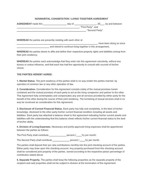 In order to be legally binding, you must hire two lawyers, which gets. Common Law Separation Agreement Alberta Template | HQ Template Documents