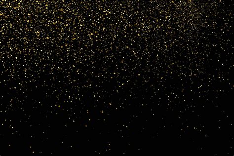 8 Golden Glitter Overlays Separate Png Files High