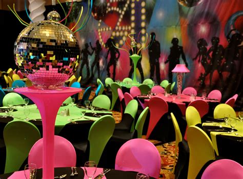 Disco Themed Decor For A Groovy Party