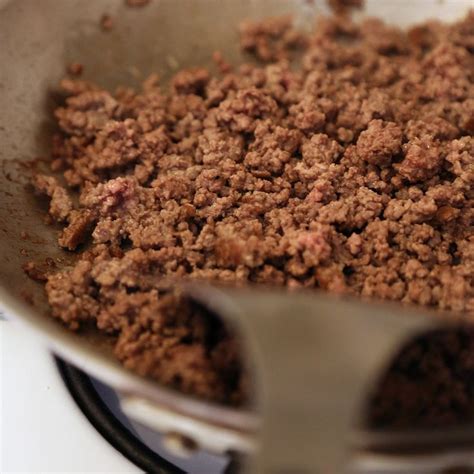 How To Properly Cook Ground Beef In Pictures Cooking With Ground