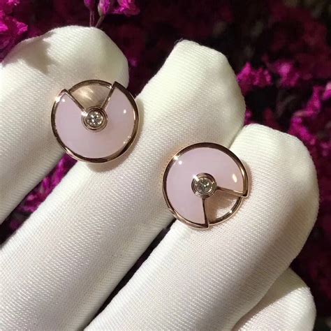 AMULETTE DE CARTIER EARRINGS XS MODEL Copy Quality Solid 18k Gold