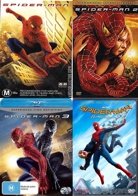 So I Looked At My Dvds Of The Original Spider Man Trilogy And Noticed