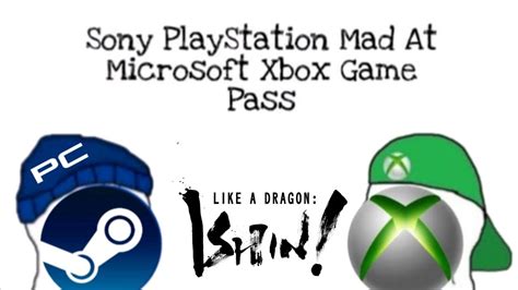 Sony Playstation Fanboys Mad Like A Dragon Ishinis Coming To Microsoft