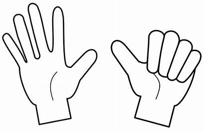 Fingers Counting Finger Count Clipart Hands Clip