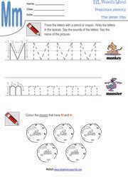 preschool worksheets letters   tracing kindergarten phonics