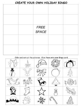 Continue creating bingo cards by clicking anywhere outside this box. Create Your Own HOLIDAY - CHRISTMAS BINGO game by Lisa ...
