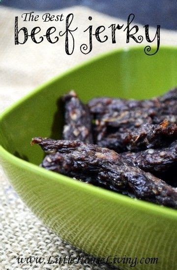 This truly is the best beef jerky recipe! The Best Beef Jerky Recipe - Little House Living | Jerky recipes, Recipes, Beef jerky recipes