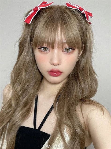 Asian Girl Medium Long Haircuts Suwon Instagram Girls