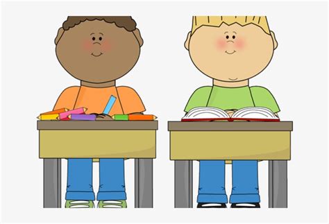 Cute Clipart Student Boy In Classroom Clipart 640x480 Png Download