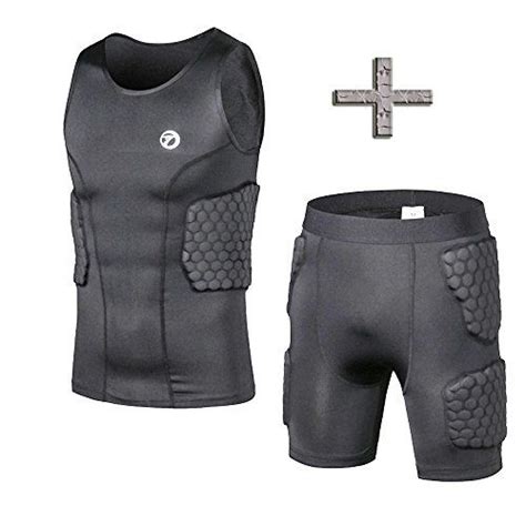 Amazon Com Ty Safe Guard Padded Compression Sports Shorts Protective