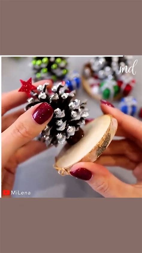 Diy Christmas Ornaments Video Holiday Crafts Christmas Fun
