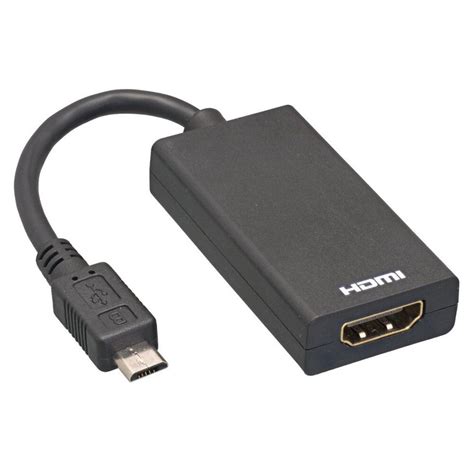 Make sure your computer monitor has an hdmi input. Micro USB To HDMI Adapter For TV Monitor 1080P HD Audio ...