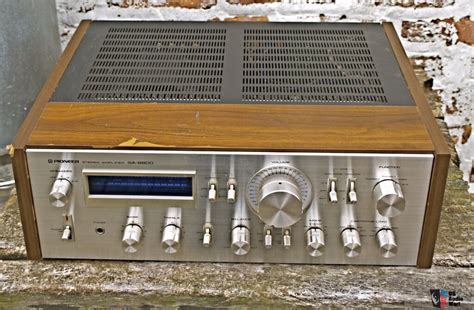 Pioneer Sa 8800 Integrated Amp Amplifier Vintage Classic Silver Face W