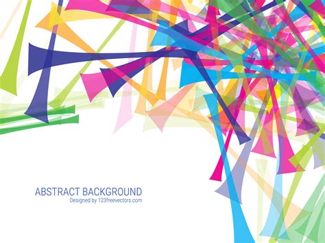 Colorful Abstract Background Vector Free