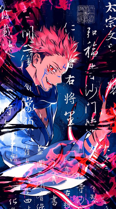 Jujutsu Kaisen Battle 4k Vertical Wallpaper In 2021 Anime Villians